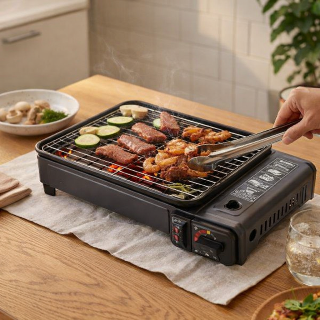 Portable Butane Gas Grill